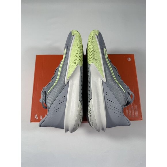 New Nike Precision 7 Basketball Shoes Mens Size 10.5 Grey Barely Volt HJ9153-002 - Picture 5 of 10